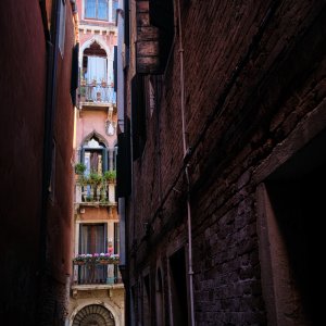 Am Ende einer kleinen Gasse