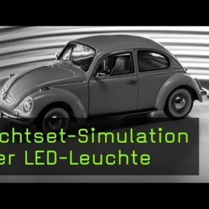 Lichtset-Simulation per LED-Leuchte - YouTube