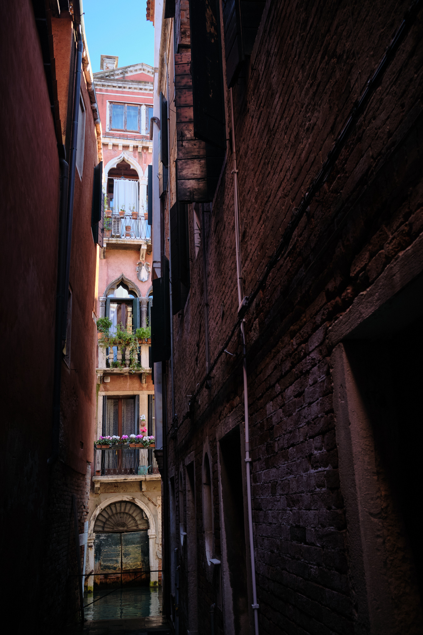 Am Ende einer kleinen Gasse
