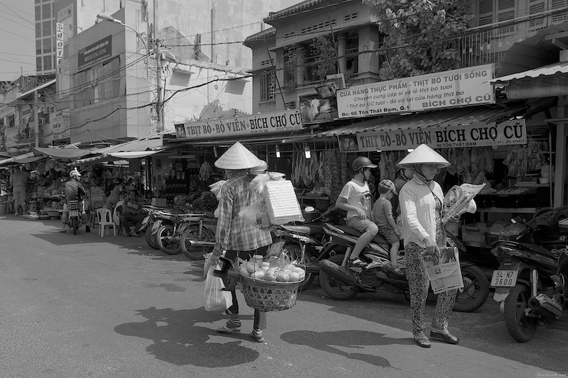 HCMC Straßenmarkt