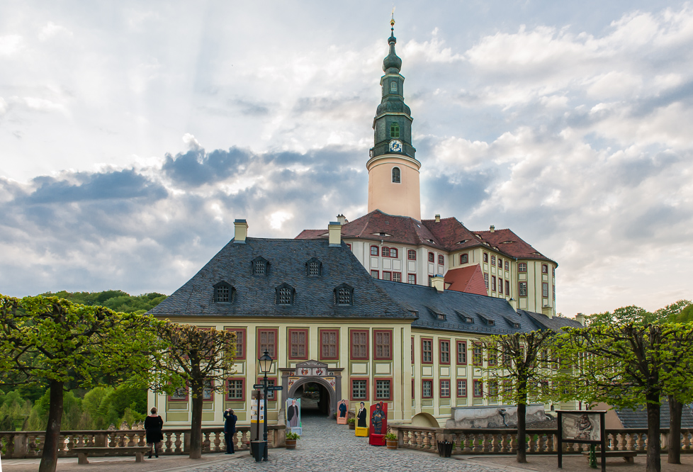 Schloß Wesenstein- Eingangsseite