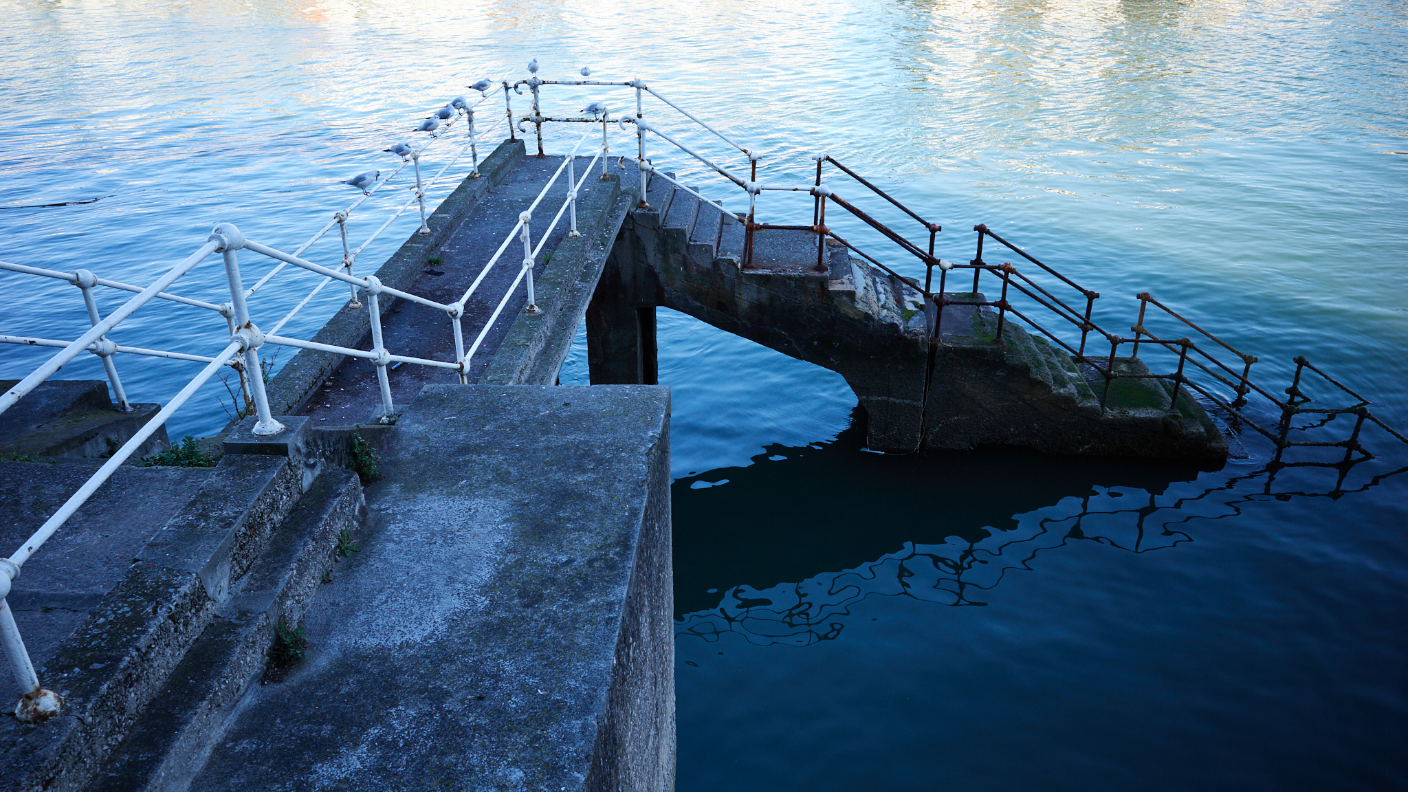Zu kalt zum baden...